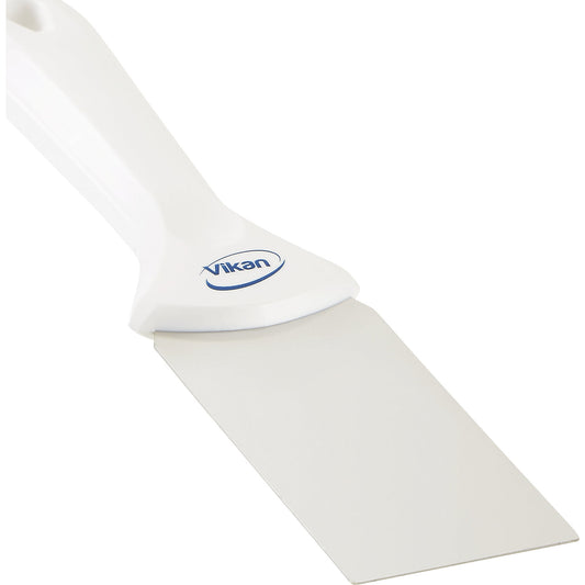 Hand scraper with stainless steel blade, width 50 mm, pack of 10, white.