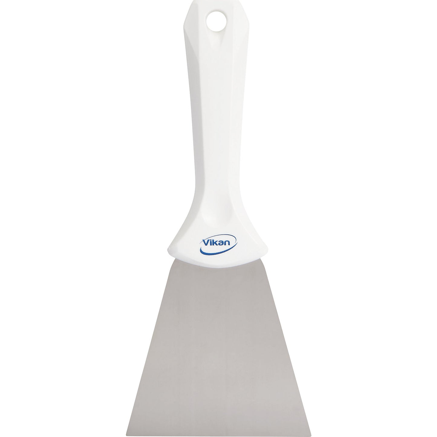 Hand scraper with stainless steel blade, width 100 mm, pack of 10, white.