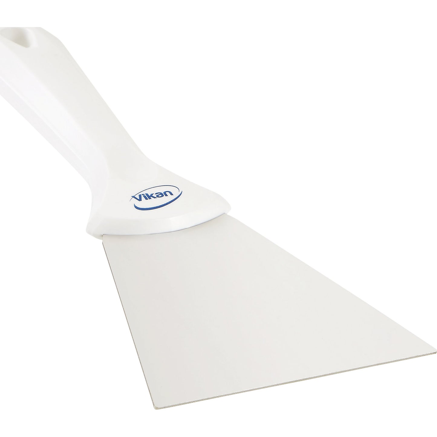 Hand scraper with stainless steel blade, width 100 mm, pack of 10, white.
