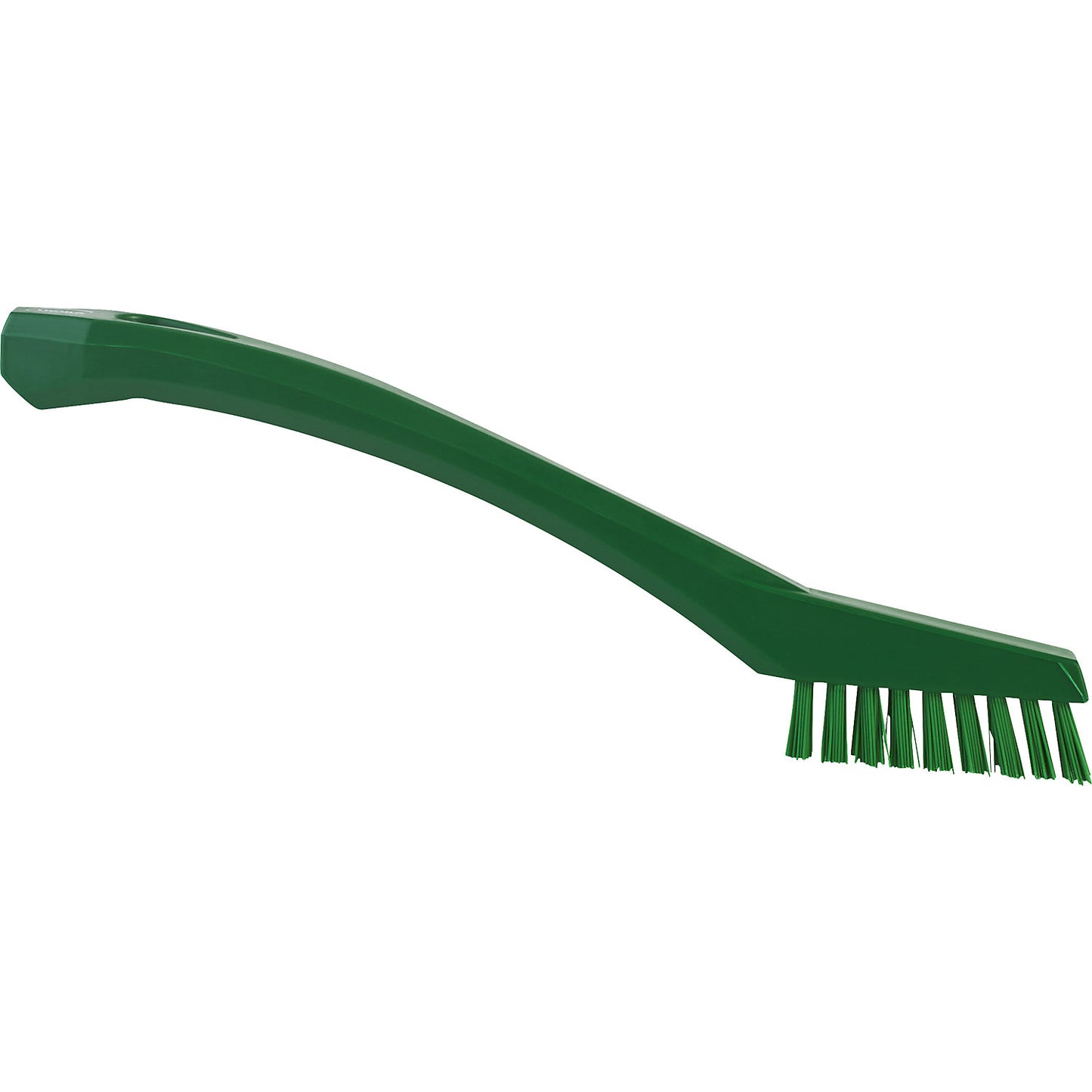 Detail brush, extra hard, pack of 10, green.
