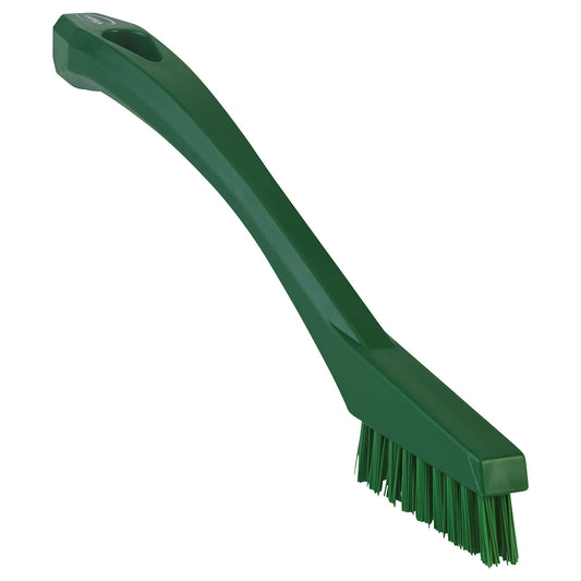 Detail brush, extra hard, pack of 10, green.