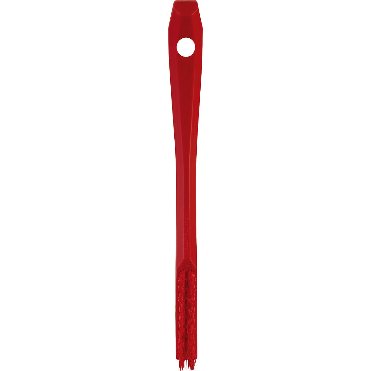Detail brush, extra hard, pack of 10, red.