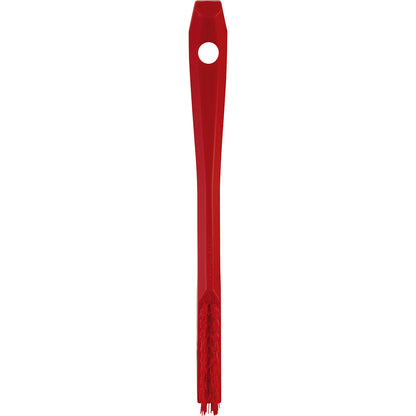 Detail brush, extra hard, pack of 10, red.