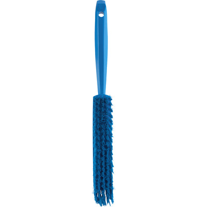 Hand brush, suitable for foodstuffs, soft, pack of 15, blue.