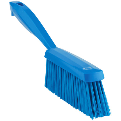 Hand brush, suitable for foodstuffs, soft, pack of 15, blue.