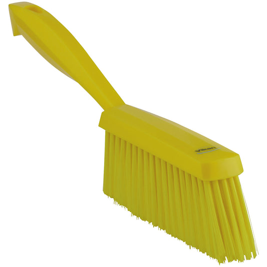 Hand brush, suitable for foodstuffs, soft, pack of 15, yellow.
