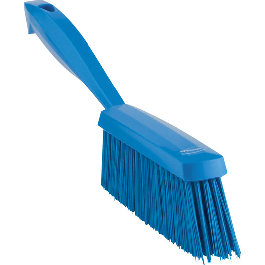 Hand brush, suitable for foodstuffs, medium, pack of 15, blue.