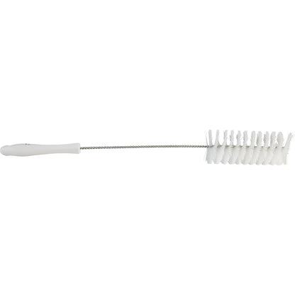 Pipe brush with handle, medium, Ø 60 mm, pack of 15, white.