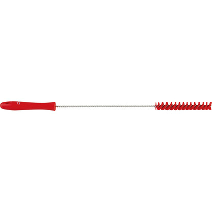 Pipe brush with handle, medium, Ø 20 mm, pack of 15, red.