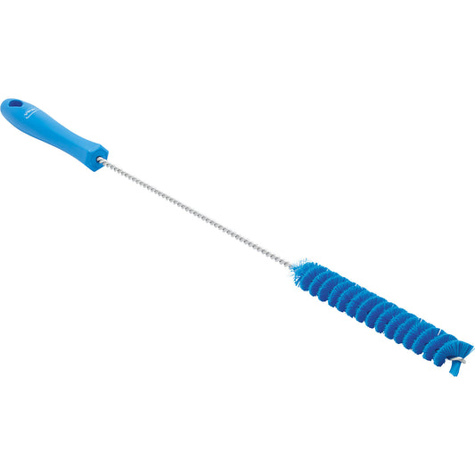 Pipe brush with handle, medium, Ø 20 mm, pack of 15, blue.