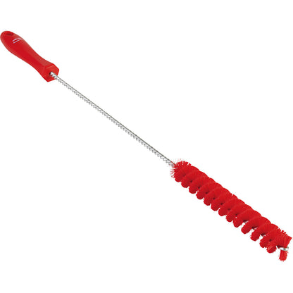 Pipe brush with handle, medium, Ø 20 mm, pack of 15, red.