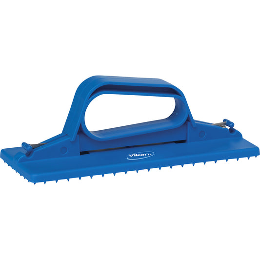 Pad holder, hand model, pack of 10, blue.