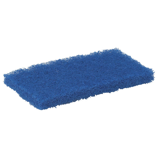 Pad, medium, pack of 10, blue.