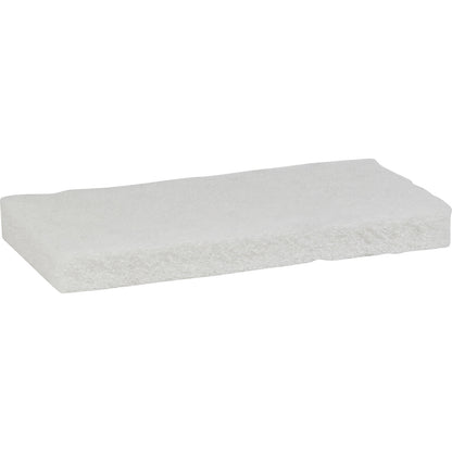 Pad, soft, pack of 10, white.