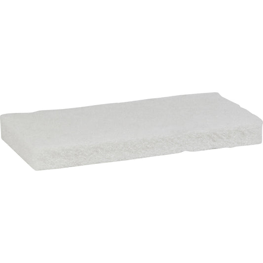 Pad, soft, pack of 10, white.
