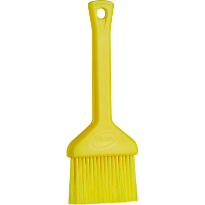Food brush, soft, brush width 70 mm, pack of 10, yellow.