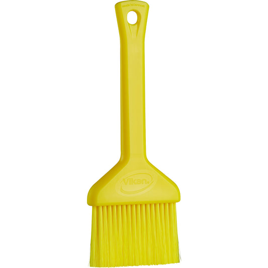 Food brush, soft, brush width 70 mm, pack of 10, yellow.