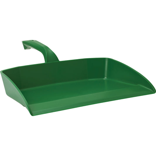 Dustpan, overall length 330 mm, pack of 10, green.