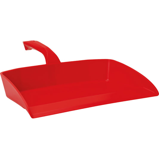 Dustpan, overall length 330 mm, pack of 10, red.