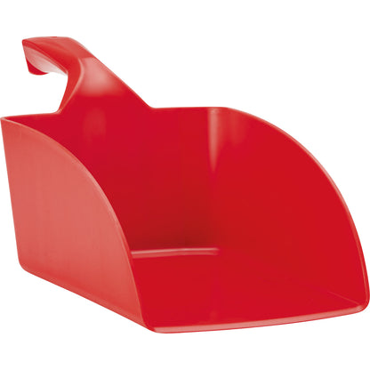 Hand shovel, suitable for foodstuffs, capacity 2 l, pack of 10, red.