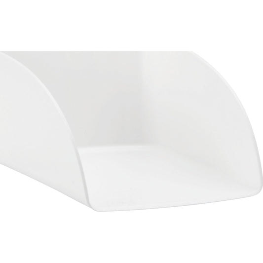 Hand shovel, suitable for foodstuffs, capacity 2 l, pack of 10, white.