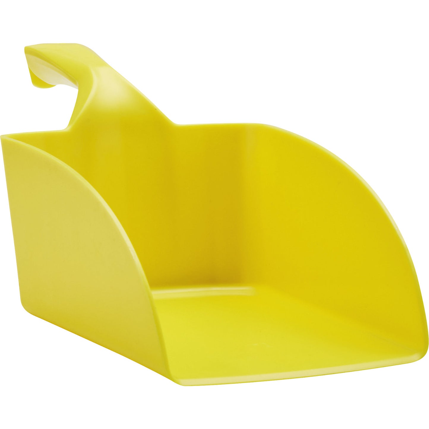 Hand shovel, suitable for foodstuffs, capacity 2 l, pack of 10, yellow.
