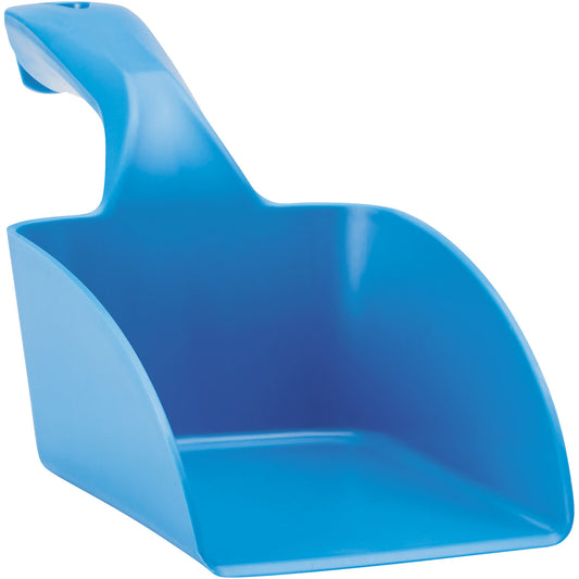 Hand shovel, suitable for foodstuffs, capacity 1 l, pack of 12, blue.