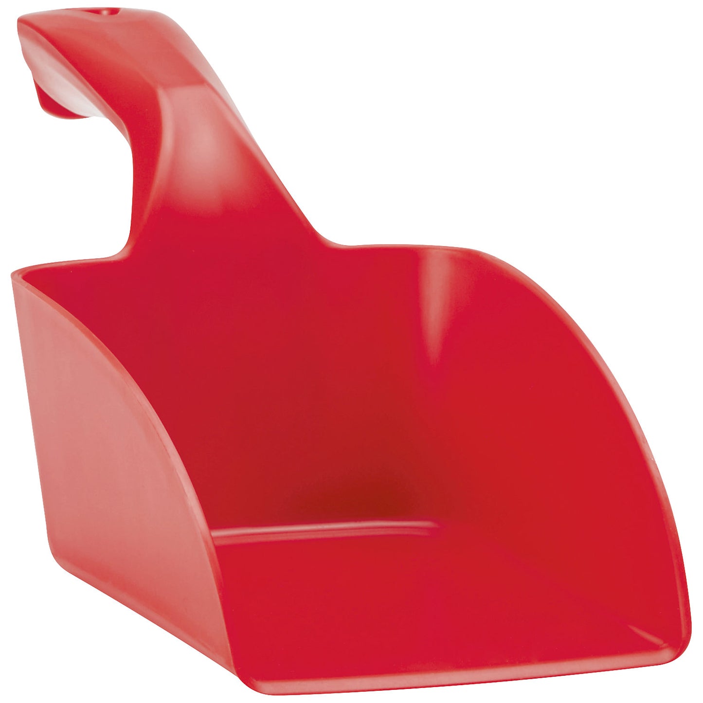 Hand shovel, suitable for foodstuffs, capacity 1 l, pack of 12, red.