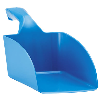 Hand shovel, suitable for foodstuffs, capacity 0.5 l, pack of 15, blue.