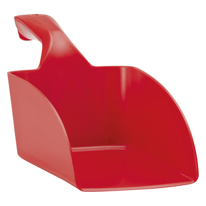 Hand shovel, suitable for foodstuffs, capacity 0.5 l, pack of 15, red.