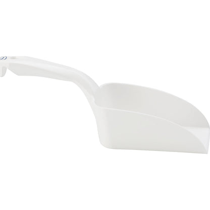 Hand shovel, suitable for foodstuffs, capacity 0.5 l, pack of 15, white.