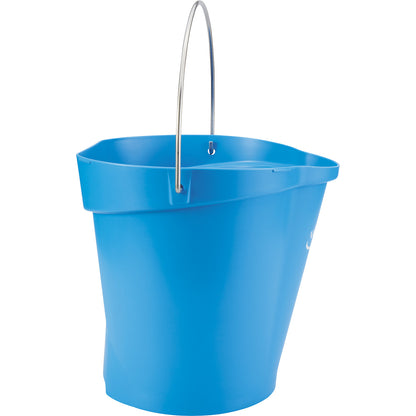 Bin, suitable for foodstuffs, capacity 12 l, pack of 6, blue.