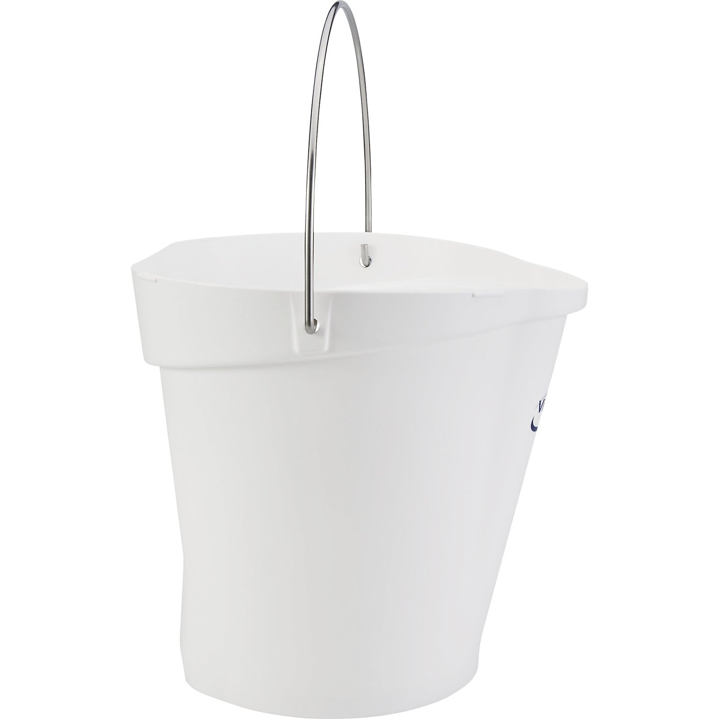 Bin, suitable for foodstuffs, capacity 12 l, pack of 6, white.