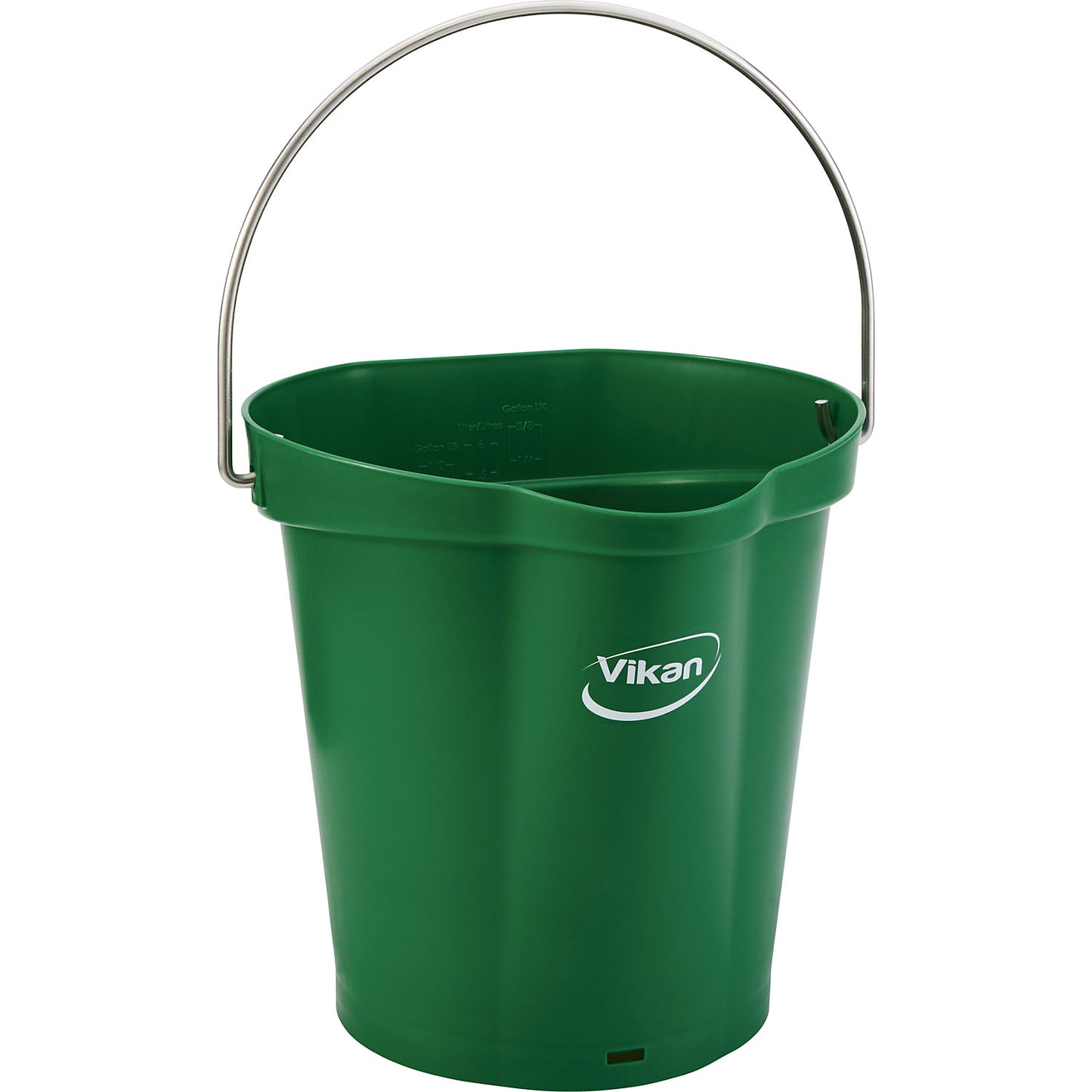 Bin, suitable for foodstuffs, capacity 6 l, pack of 5, green.