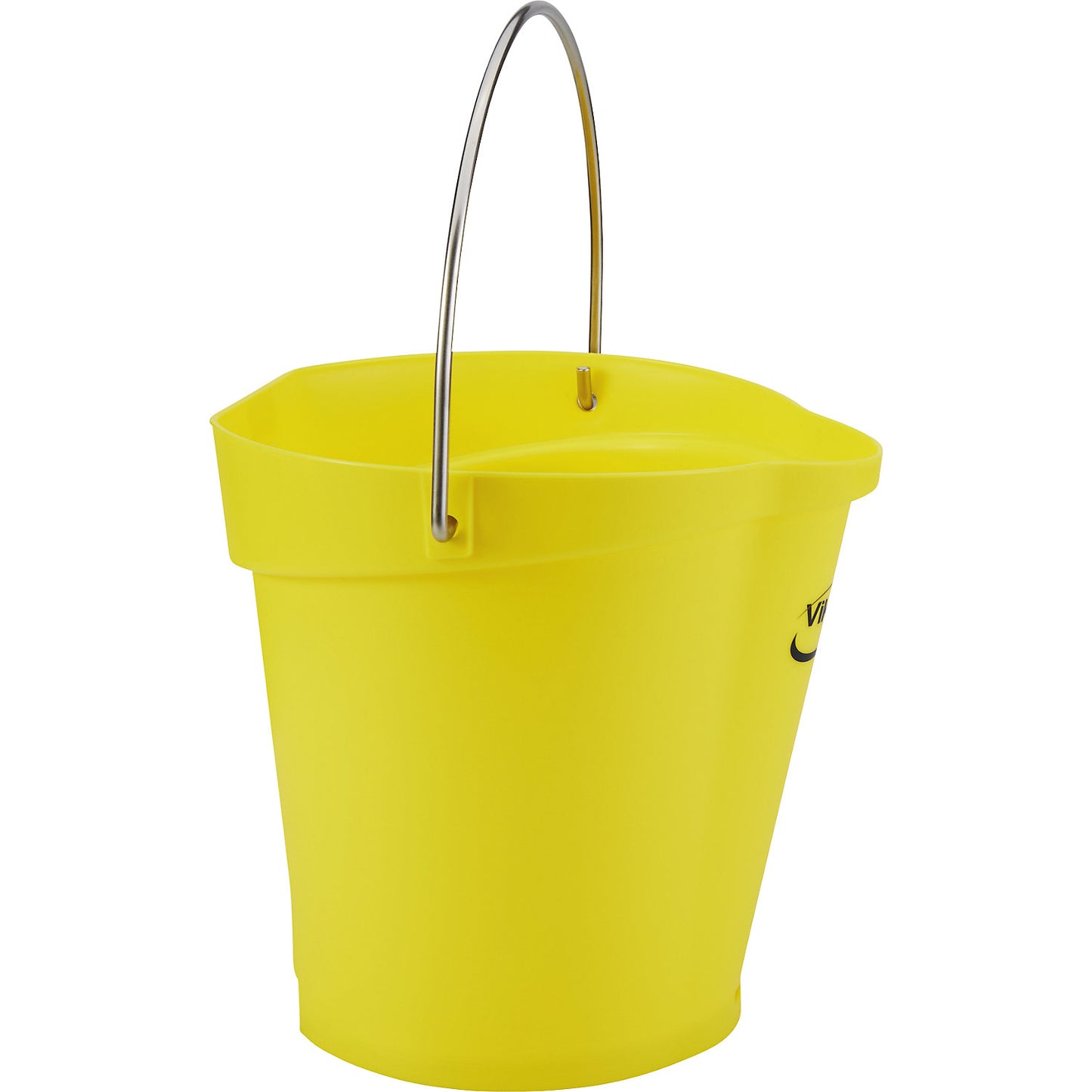 Bin, suitable for foodstuffs, capacity 6 l, pack of 5, yellow.