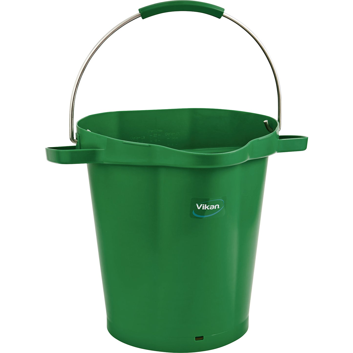 Bin, suitable for foodstuffs, capacity 20 l, pack of 5, green.