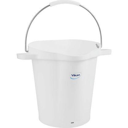 Bin, suitable for foodstuffs, capacity 20 l, pack of 5, white.