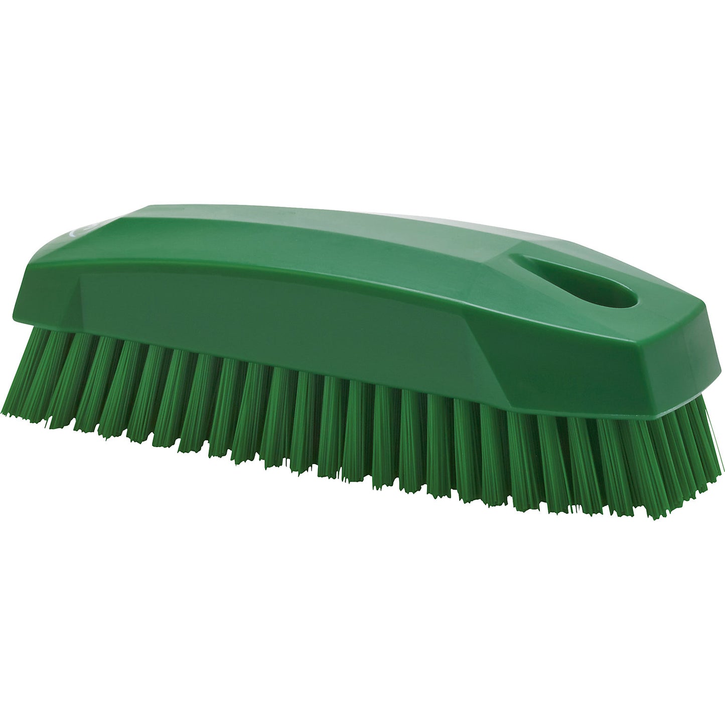 Hand and nail brush S, hard, pack of 25, green.