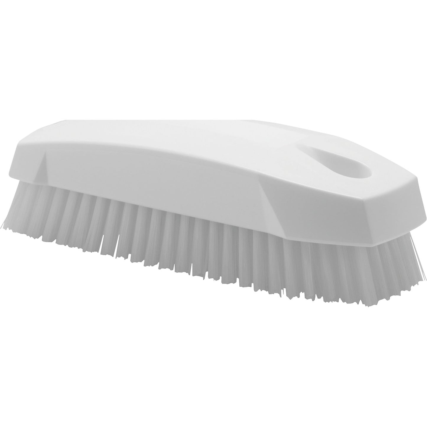 Hand and nail brush S, hard, pack of 25, white.