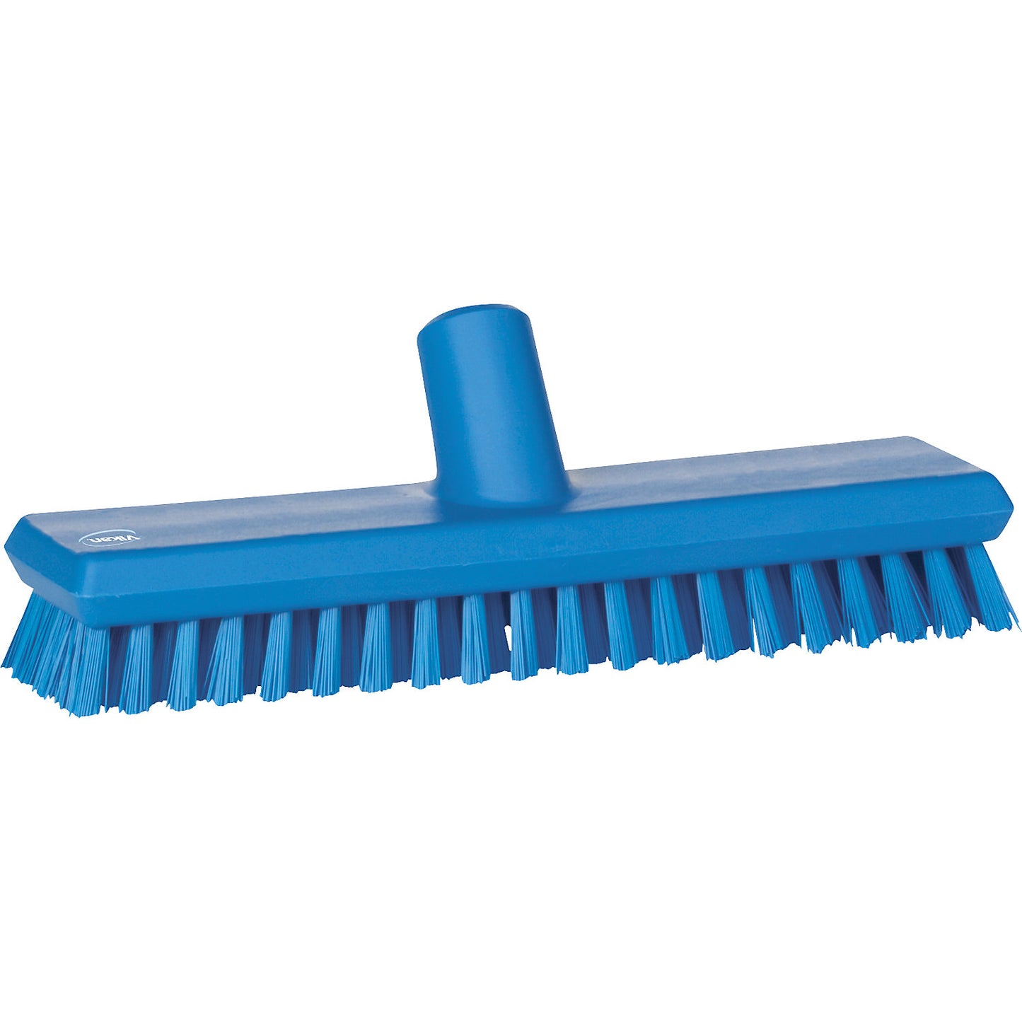 Scrubber with water channel, extra hard, pack of 10, blue.