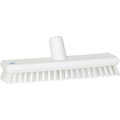 Scrubber with water channel, extra hard, pack of 10, white.