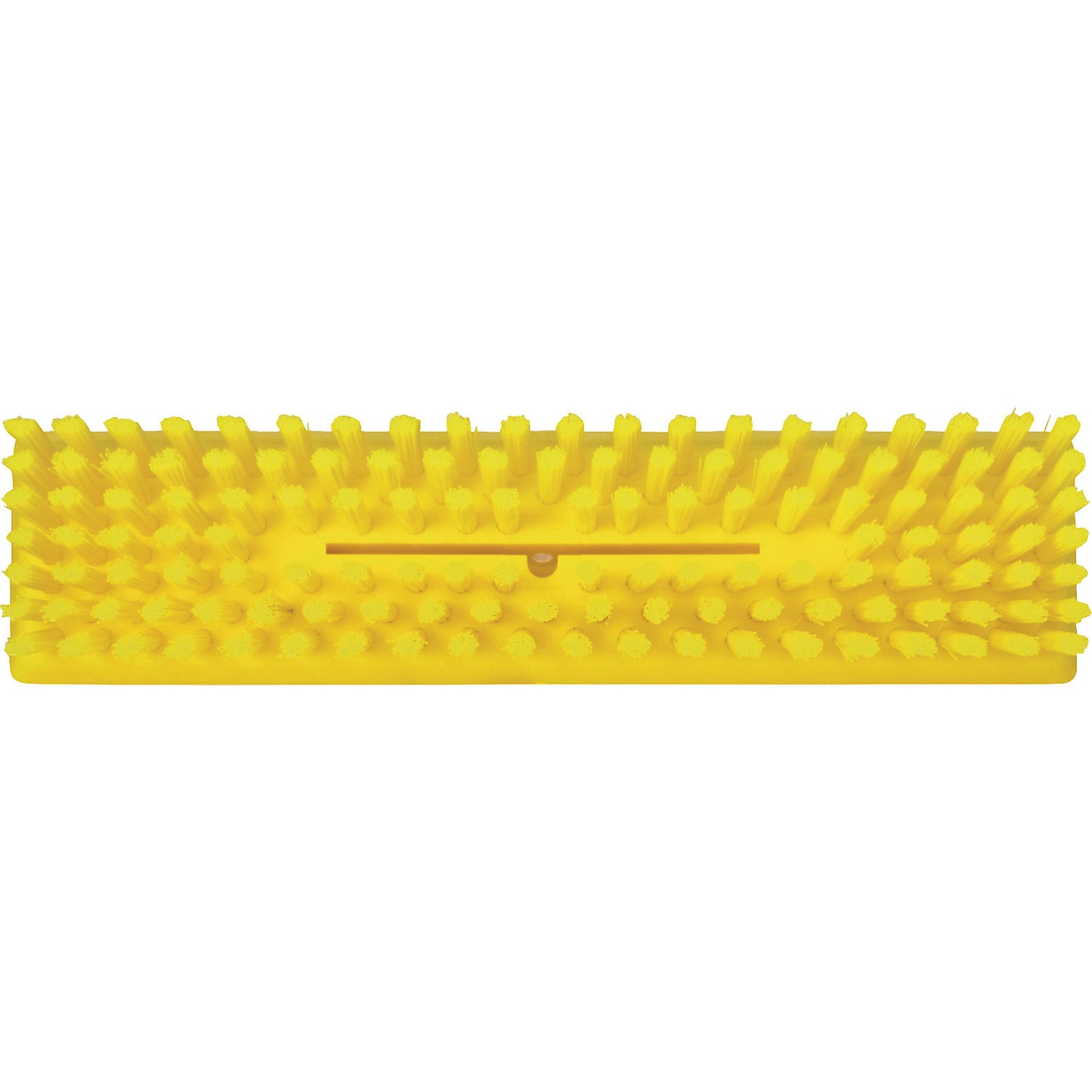 Scrubber with water channel, extra hard, pack of 10, yellow.
