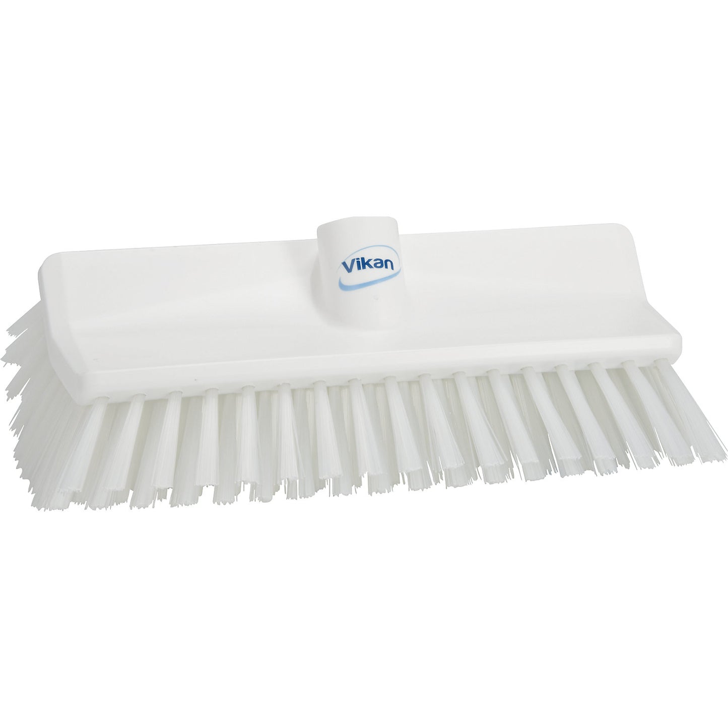 High-low brush/corner scrubbing brush, medium, pack of 10, white.