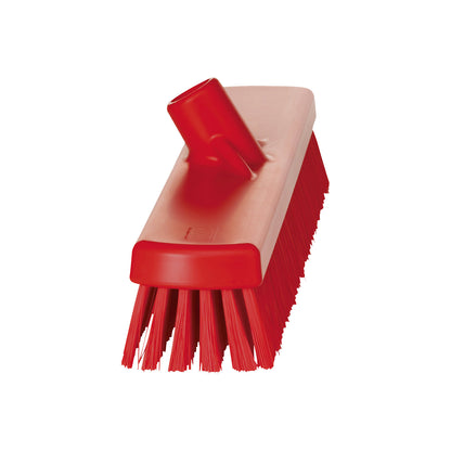Wall/floor scrubber, hard, pack of 8, red.