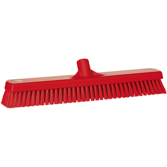 Wall/floor scrubber, hard, pack of 8, red.