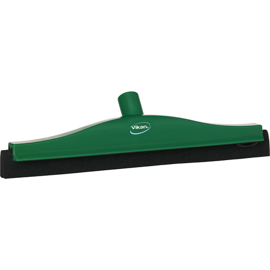 Water wiper with replaceable cartridge, length 400 mm, pack of 10, green.