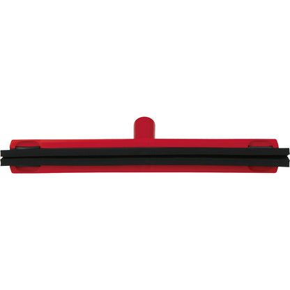 Water wiper with replaceable cartridge, length 400 mm, pack of 10, red.