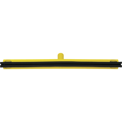 Water wiper with replaceable cartridge, length 600 mm, pack of 10, yellow.