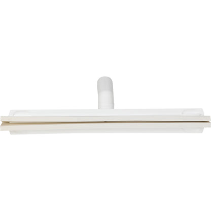 Water wiper with replaceable cartridge, with swivel hinge, length 400 mm, pack of 10, white.