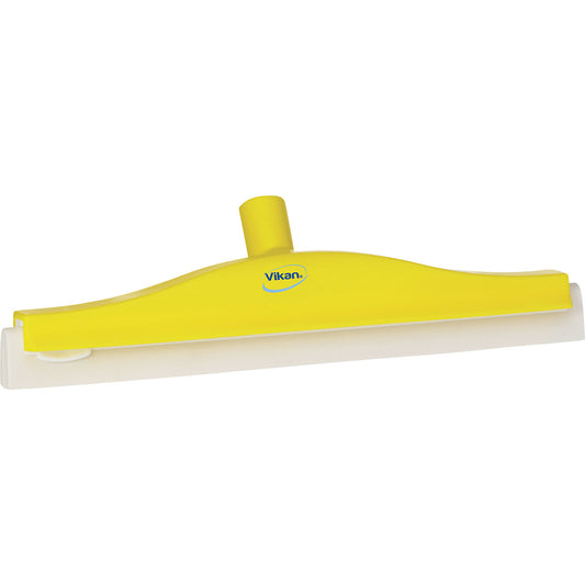 Water wiper with replaceable cartridge, with swivel hinge, length 400 mm, pack of 10, yellow.